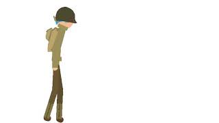 Walking test (stick nodes animation)