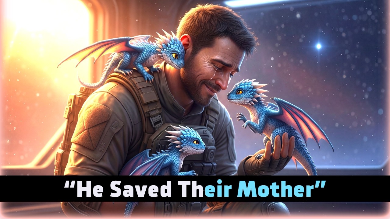 A Human Soldier Saved a Dragon Mother—And Her Hatchlings Grew Up Calling Him Their Guardian