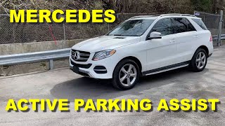 MERCEDESBENZ GLE ACTIVE PARKING ASSIST DEMONSTRATION