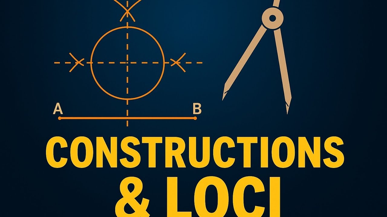 MATHEMATICS PAPER 2 - 2017 paper 2 Q3. LOCI AND CONSTRUCTION. - YouTube