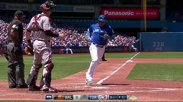 BAL@TOR: Donaldson plates run with ground-rule double