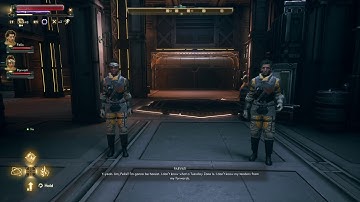 The Outer Worlds - Felix and Parvati Talk Tossball