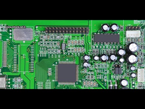 PCB PRINTED CIRCUIT BOARD USED IN ELECTRONICS मुद्रित परिपथ बोर्ड प्रिन्टेड सर्किट बोर्ड या पीसीबी