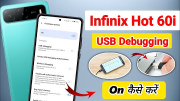 How to enable  usb debugging in infinix Hot 60i 5g , infinix Hot 60i 5g me usb debugging kaise kare