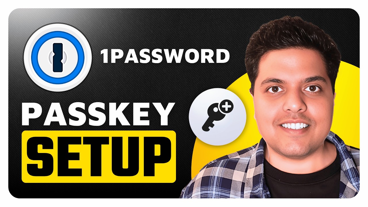 How To Add Passkeys in 1Password - Step By Step - YouTube