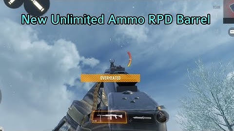 Season 5 New Unlimited Ammo RPD Barrel in COD Mobile | Call of Duty Mobile