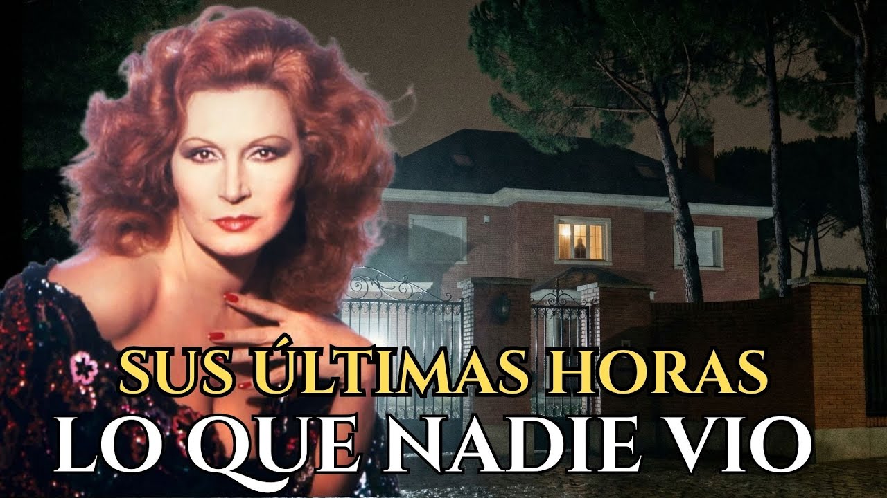 SUS ÚLTIMAS HORAS: El secreto que Rocío Jurado se llevó a la tumba