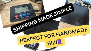 Weighing My Packages Just Got Easier! 📬 Digital Scale Unboxing 4 Handmade Sellers USPS Shipping Hack