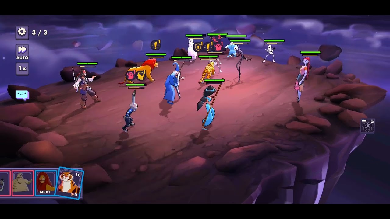 Disney Sorcerer's Arena Gameplay Merlin, Jack Sparrow, Judy Hopps