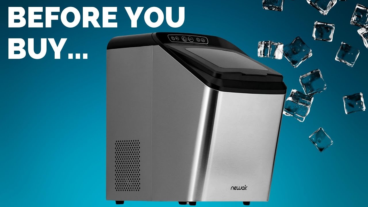 NewAir Nugget 30lb Ice Maker - Premium Chewable Ice at HOME in Minutes!  #NuggetICE 