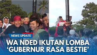 NGAKAK KANG DEDI IKUT PANJAT PINANG!! Keseruan Lomba Panjat Pinang Bersama Warga Lembur Pakuan