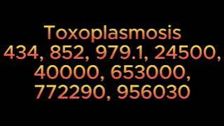 Toxoplasmosis Parasite Toxoplasma Gondii Frequency Sound Healing Rife Hz