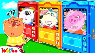 Wolfoo Plays Extreme Hide and Seek in Vending Machine - Funny Stories For Kids | Wolfoo Family