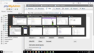 My Contacts App - Android SQLite - 3 - onCreate And onUpgrade