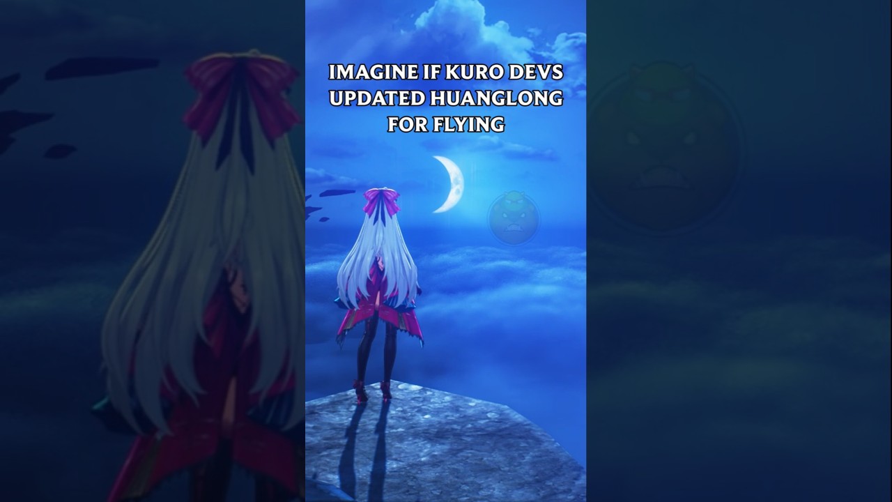 Imagine if Kuro updated flying for Huanglong | #wutheringwaves