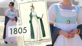 Sewing a White Regency Dress + chatting about 