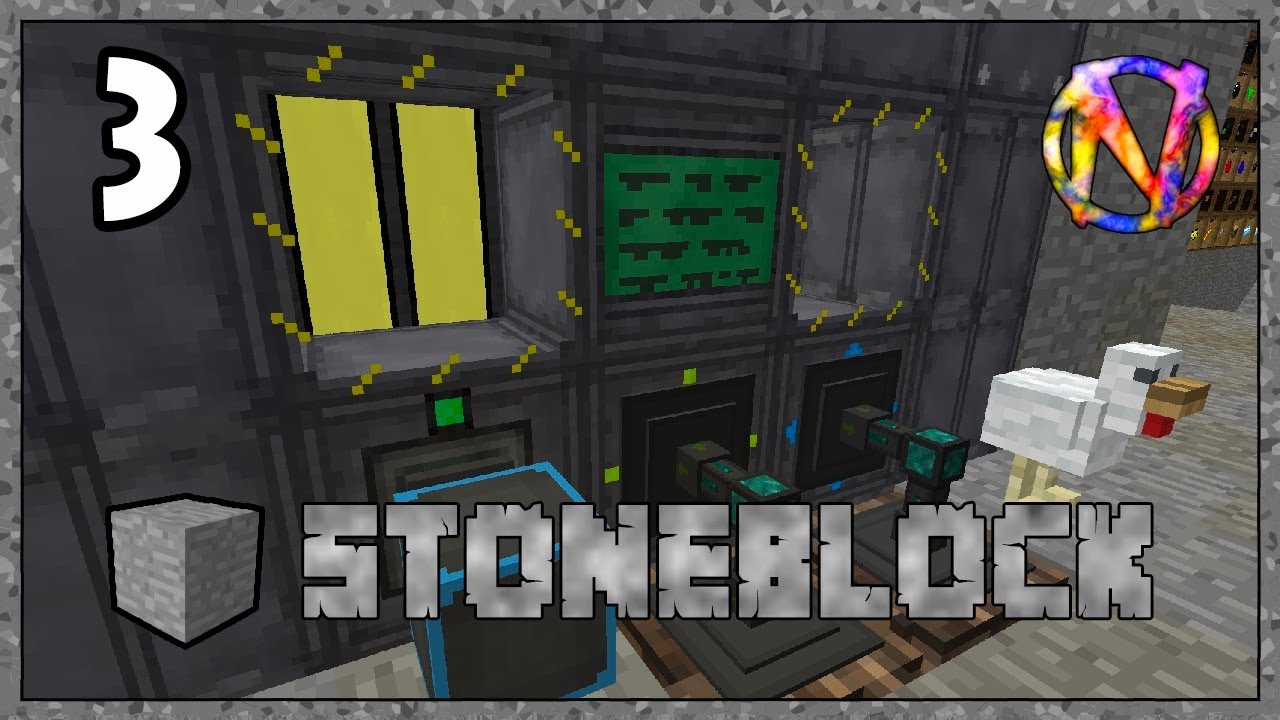 Сборка stoneblock 3