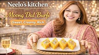 Moong dal halwa recipe | Moong daal burfi | Neelo's kitchen @neeloskitchen6386