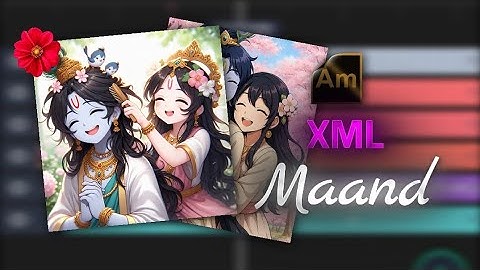 Maand 😭 alight motion XML ae inspired ⭐ #krishna #xml radha krishna edit 