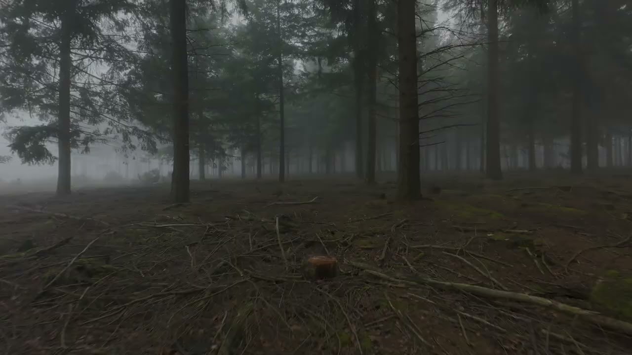 DJI Avata2 Foggy Forest