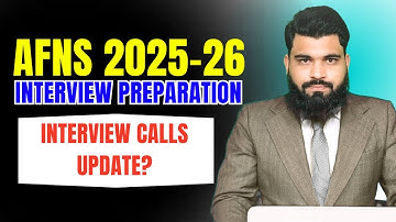 AFNS Interview Calls Update 2025 All Centers | AFNS Interview Preparation 2025 | Introduction