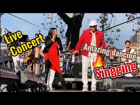 The 750th anniversary of one of the Netherlands cities Vlaardingen | Live concert | dancing