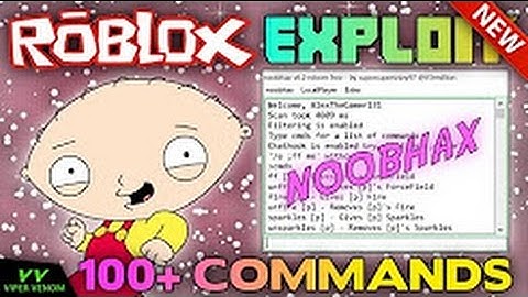 ROBLOX - NOOBHAX EXPLOIT - 100+ COMMANDS