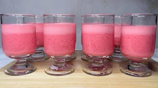 Jelly Mousse Pudding Recipe |  Only 2 Ingredients