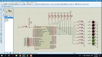 BÀI TẬP 3: ĐIỀU KHIỂN 8 LED ĐƠN BẰNG 8 NÚT NHẤN