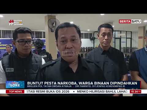 Sel Penjara Berubah Jadi Diskotek: Puluhan Napi Langsung Diasingkan ke Nusakambangan #Beritasatu