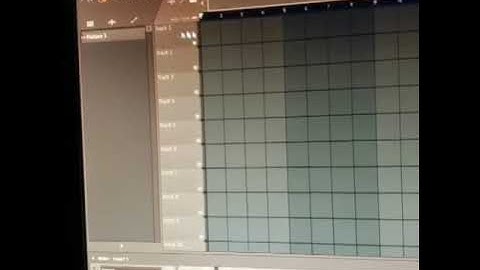 FL Studio 20.1 Playlist Track Mode Example