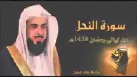 سورة النحل للشيخ خالد الجليل من ليالي رمضان 1438