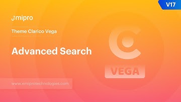 Advanced Search | Theme Clarico Vega V17