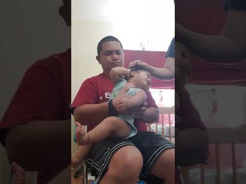 Psoas first Haircut! video editing software free