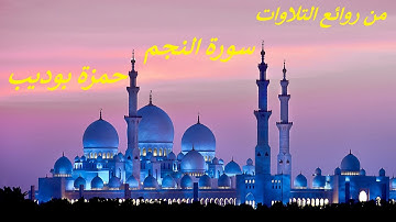 تلاوة هادئة  مبكبة  خاشعة .. سورة النجم .. من روائع التلاوات .. حمزة بوديب