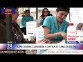 UPN lidera campaña contra el cáncer de piel