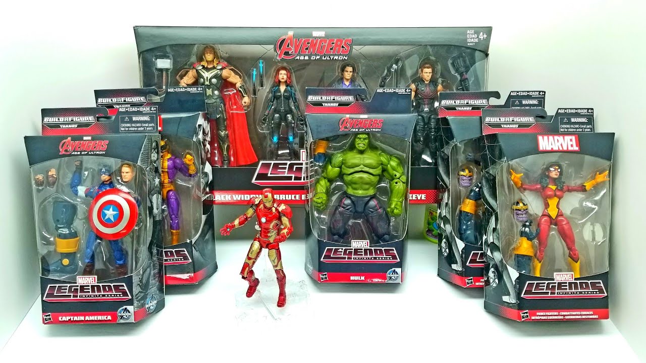 Avengers Marvel Legends Age of Ultron Build a Figure for THANOS ...