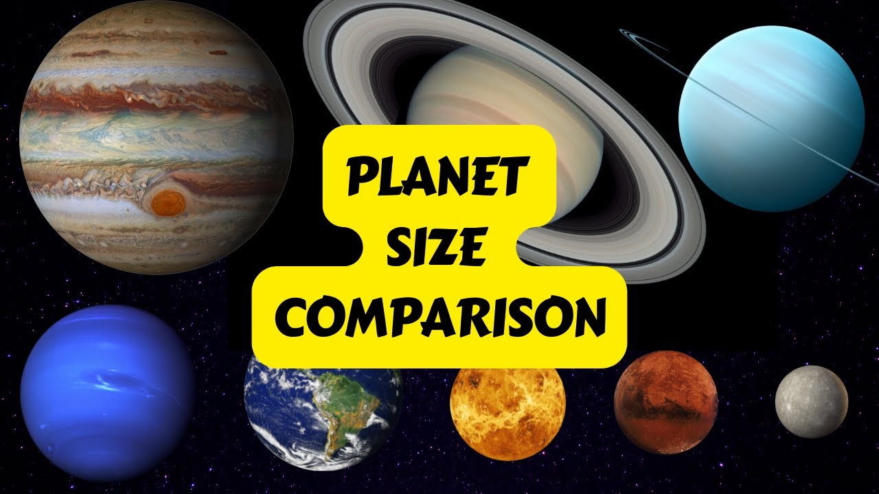 planets smallest to big