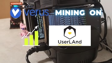 VerusCoin mining on UserLand(3rd Method)