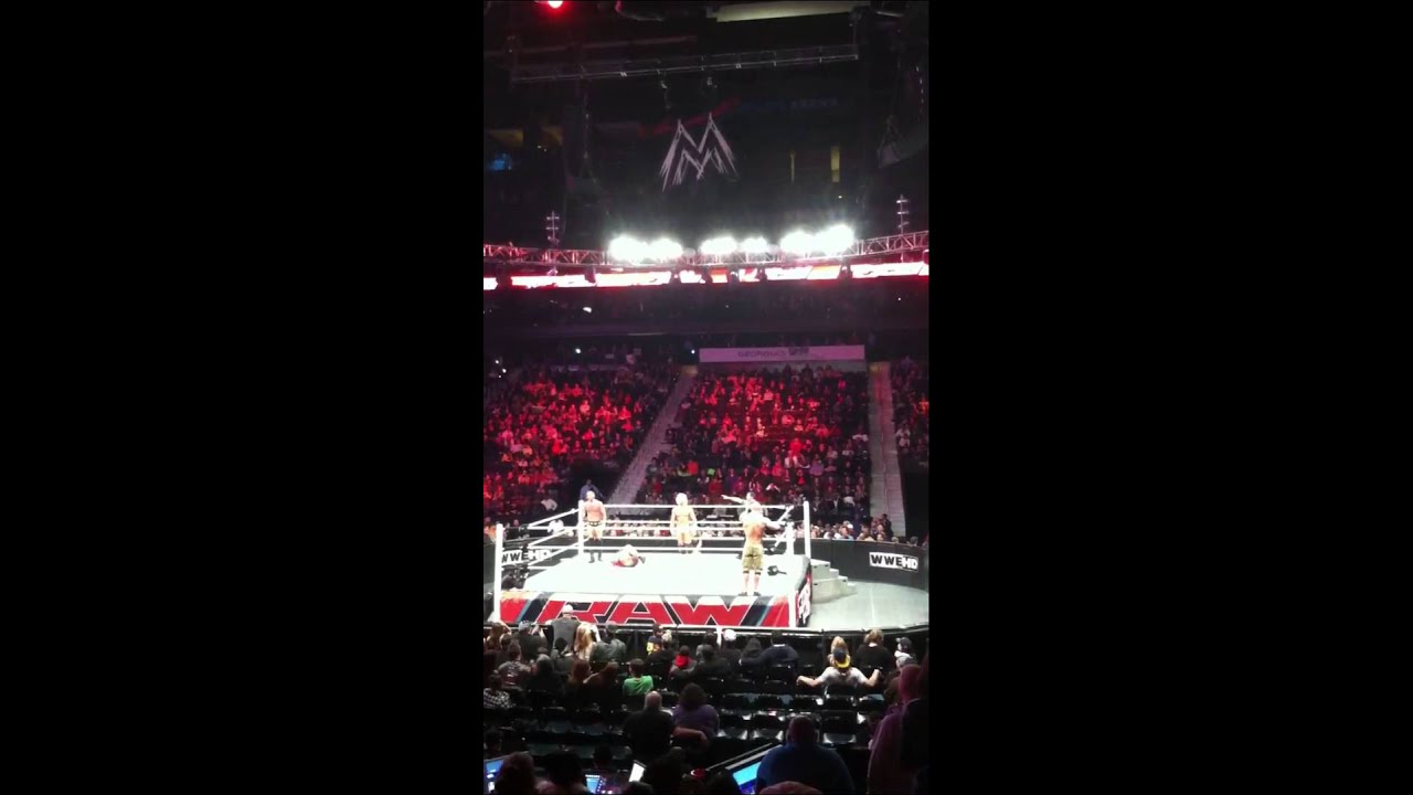 LIVE CM Punk and Dolph Ziggler vs John Cena and Ryback Dark