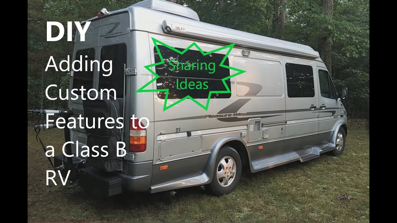 Homemade Class B Rv Class B RV Sharing Ideas of Our Custom Improvements - YouTube