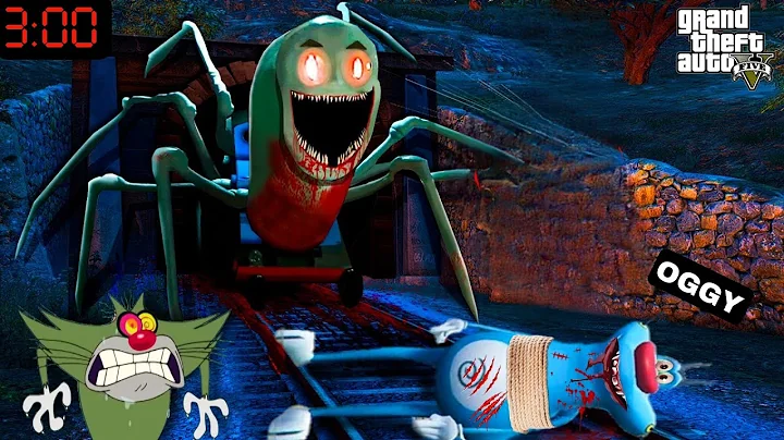 Oggy And Jack Found Scary Cursed Thomas The Train ...