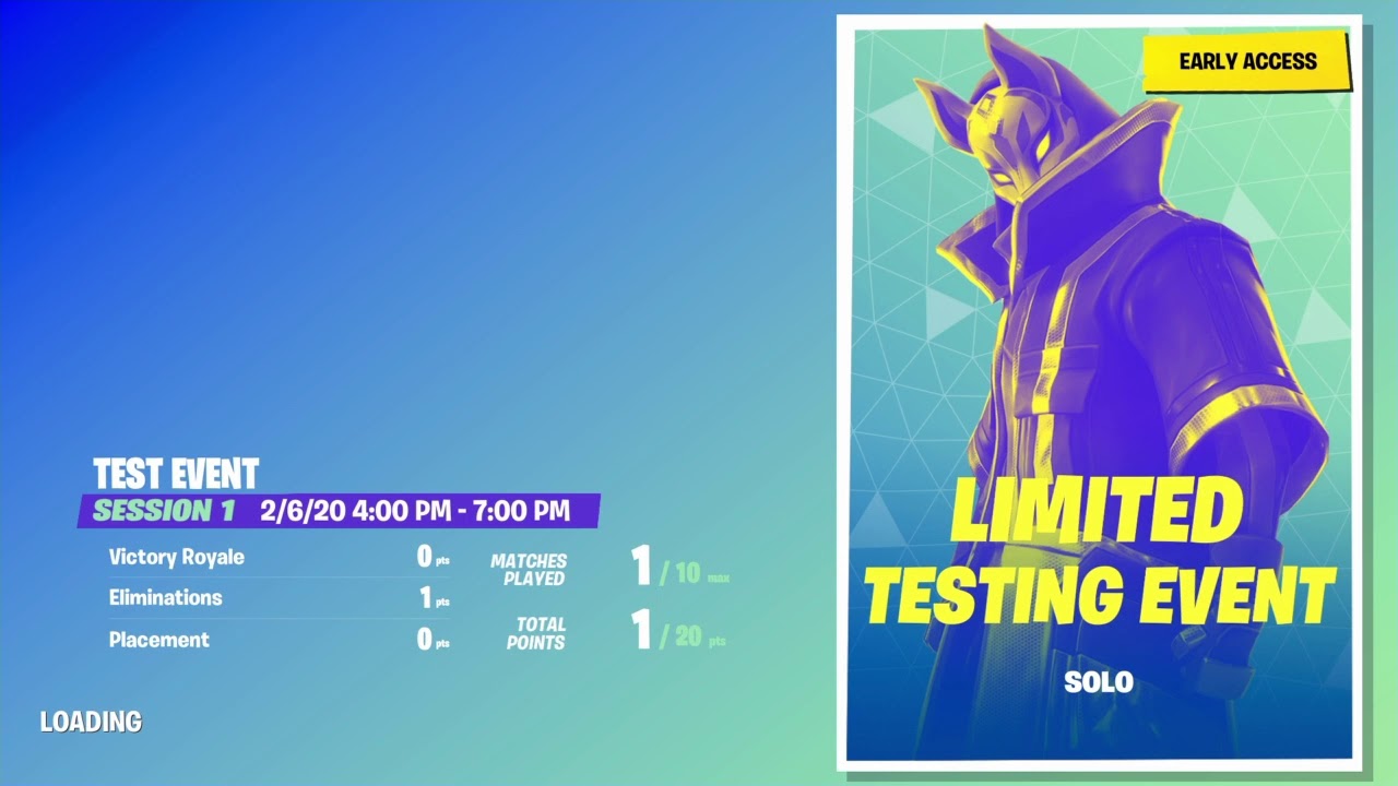 LIMITED TESTING EVENT * - YouTube