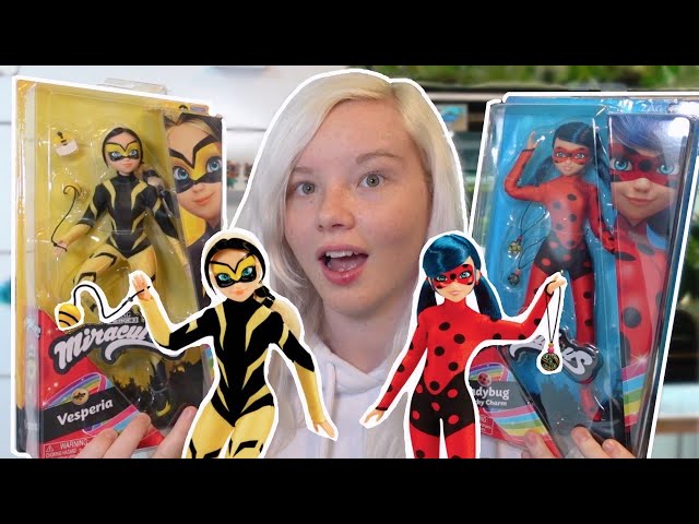 Miraculous Ladybug Doll Vesperia Dragonbug Queen Bee Cat Noir