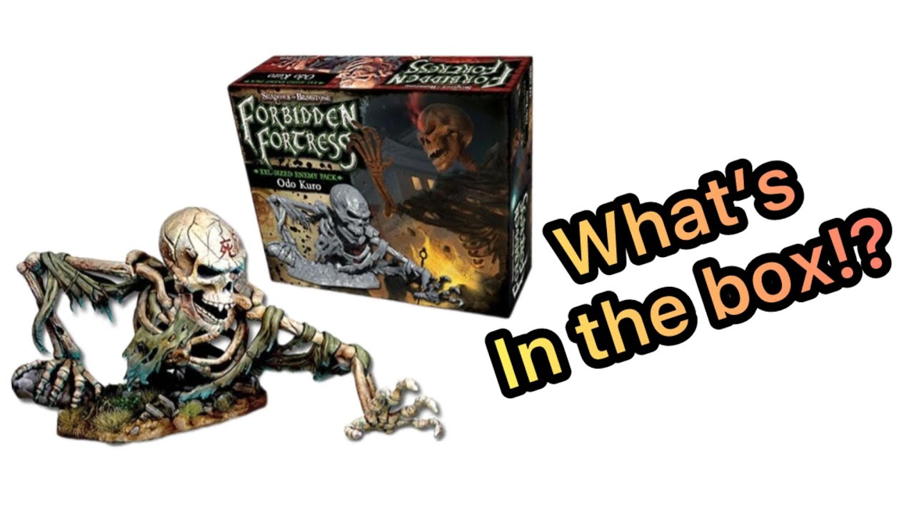 Shadows of Brimstone Forbidden Fortress Odo Kuro Unboxing