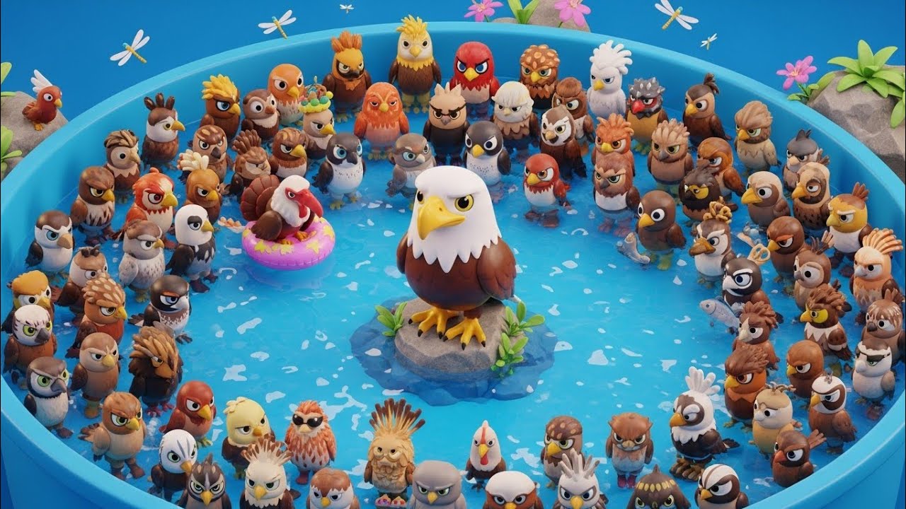 Birds Taking Flight Soaring Eagles & Hawks Sky Adventures