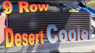 upgrading f150 to a 9 row transmission cooler - saudi desert package