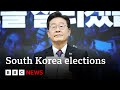 South korean opposition wins parliamentary vote in landslide  bbc news