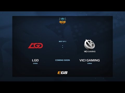 LGD Gaming vs Vici Gaming, Game 2, Dota Summit 7, CN Qualifier