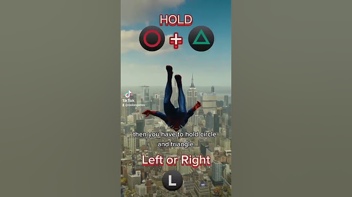 Spider-Man Remastered PS5 - How to do spinning dive (Helix spin) #spiderman #peterparker